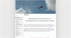 Desktop Screenshot of fallschirmschule.com